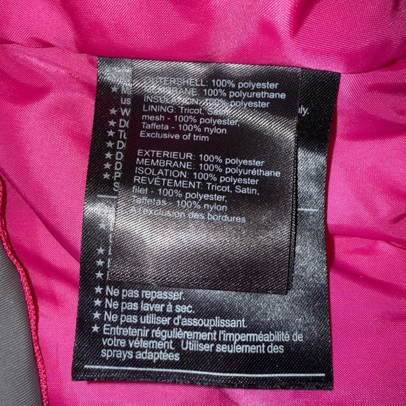 Burton Women’s Dry Ride Snowboard Ski Jacket Insulated Hooded Pink Size Med - Picture 4 of 9